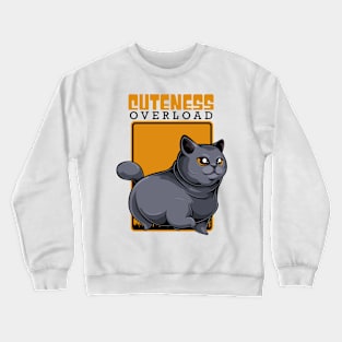 British Shorthair Cat Crewneck Sweatshirt